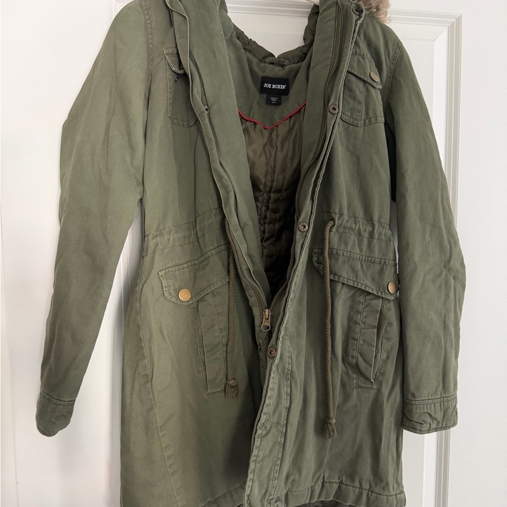 Joe Fresh Khaki Utility Jacket for Women